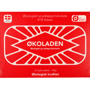 27 stk. Pålægschokolade Lys 41%, 1 kolli = 10 stk.