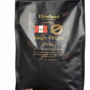 1kg - Peru 41% Mælkechokolade, 1 kolli = 2 stk.