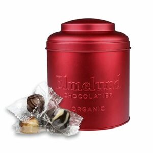 Rød Tin - Fyldte Chokolader, 1 kolli = 4 stk.