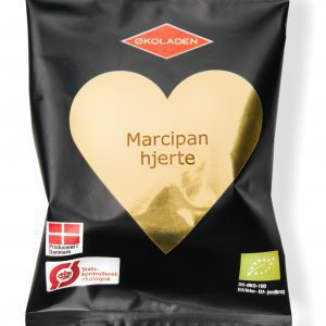 Marcipanhjerte, 1 kolli = 30 stk.