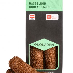 Hasselnødnougat Stænger, 1 kolli = 10 stk.