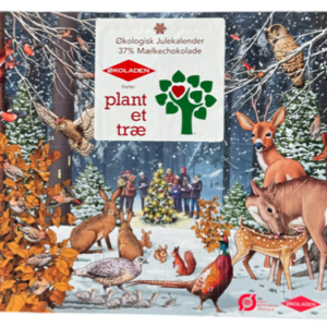 Plant et Træ Julekalender Mælkechokolade, 1 kolli = 12 stk.