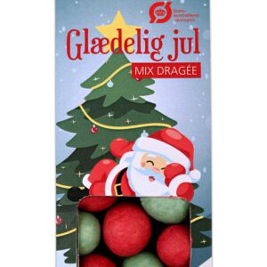 Glædelig Jul Dragée Mix, 1 kolli = 10 stk.