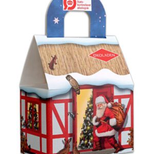Julehus med ophæng, 1 kolli = 24 stk.