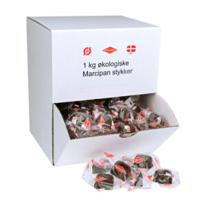Øko Marcipan Stykker, 1 kolli = 1 stk.